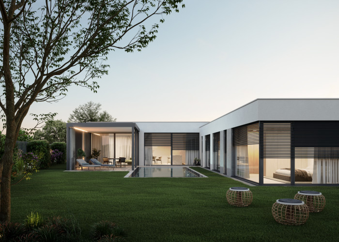 Elegantný rodinný dom s dvojgarážou